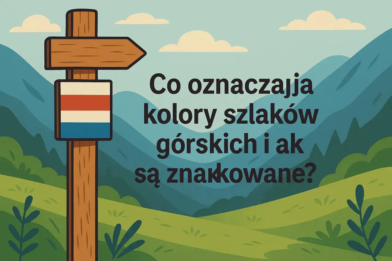 Kolory szlaków górskich Polska